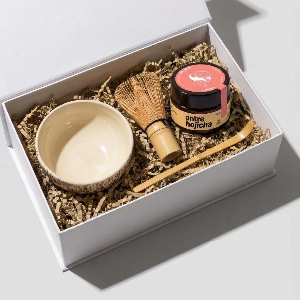 hojicha box ritual set starter pack